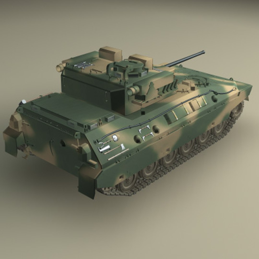 Type 89 Fighting Vehicle 3d Model