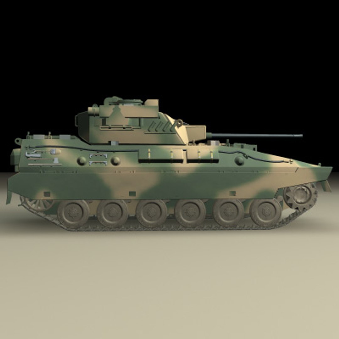 Type 89 Fighting Vehicle 3d Model