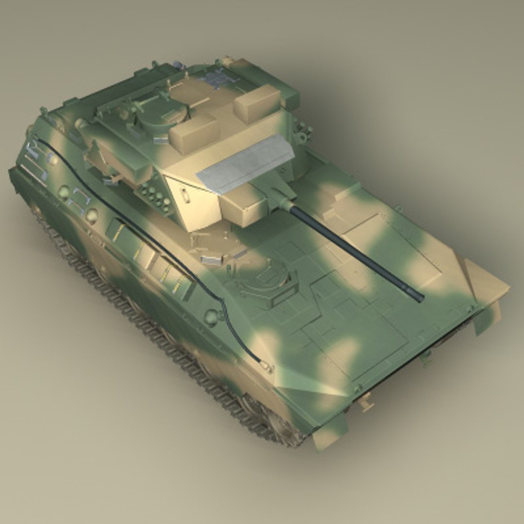 Type 89 Fighting Vehicle 3d Model