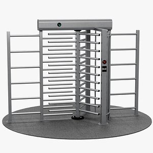 3D turnstile height