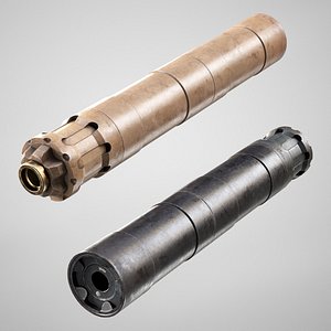 Rugged Obsidian Silencer - 9mm Hundgun Suppressor