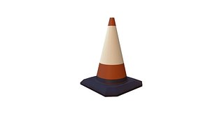 street cone 3d x