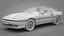 3D 1986 Toyota Supra Liftback