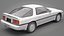 3D 1986 Toyota Supra Liftback