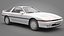 3D 1986 Toyota Supra Liftback
