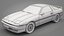 3D 1986 Toyota Supra Liftback