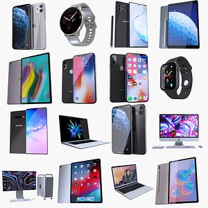 3D apple samsung model