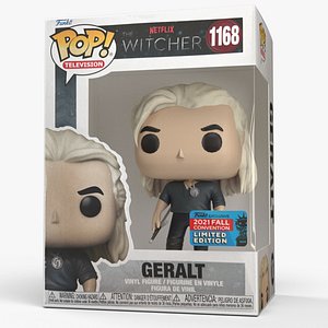 The Witcher Geralt 3D model