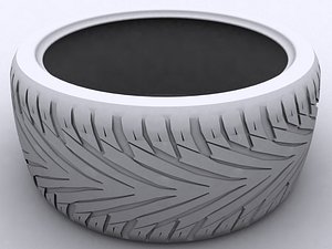 toyo proxy tire 3d model