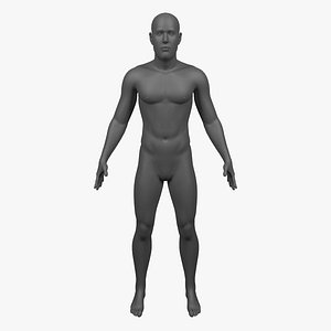 man - 3d model