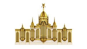 Pipe Organ 3D model