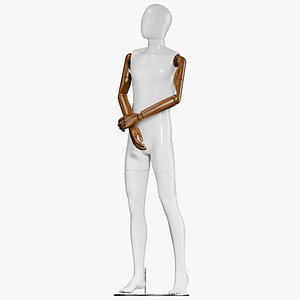 3D model Full Rigged Male Sewing Mannequin