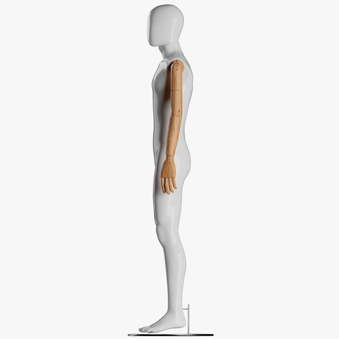 3D model Full Rigged Male Sewing Mannequin TurboSquid 2086583