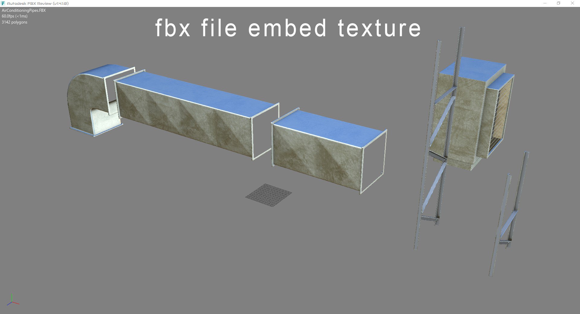 3D airconditioner model https://p.turbosquid.com/ts-thumb/D8/WvoyUS/yhT1UhDa/fbx1/jpg/1586120010/1920x1080/fit_q87/190945ea106ea8a50994454589d42e97c0d80866/fbx1.jpg