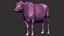 holstein cow 3D model