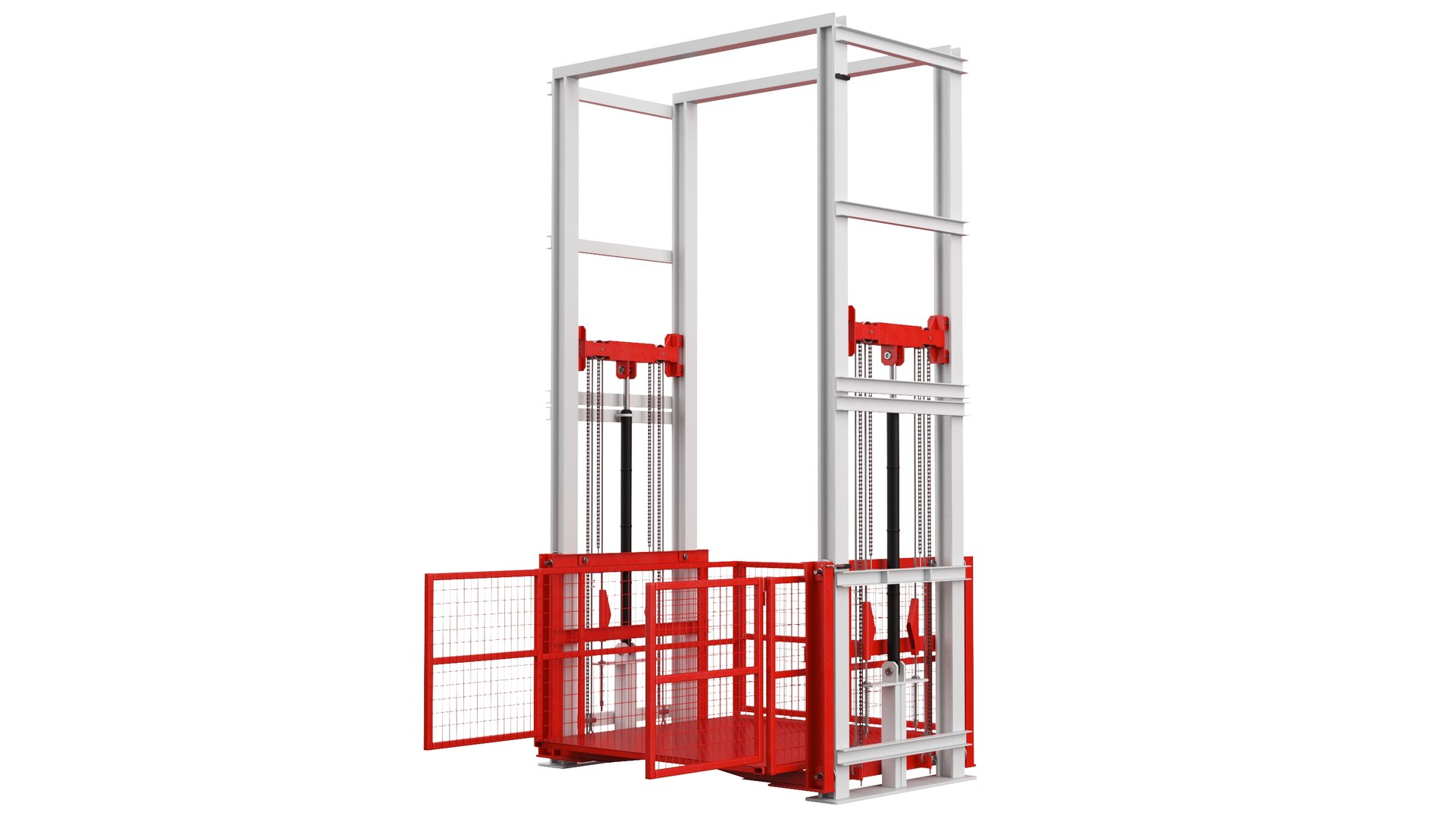 Warehouse Elevator Model - TurboSquid 2124531