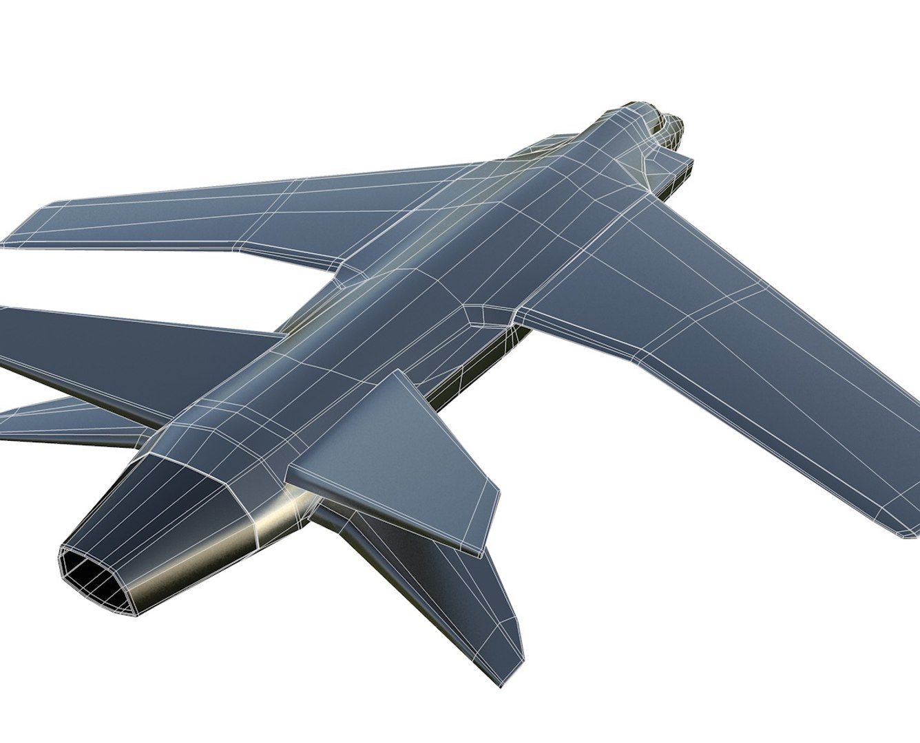 Fighter Jet Prototype 3D - TurboSquid 1169264
