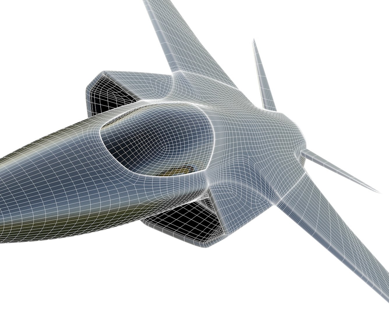 Fighter Jet Prototype 3D - TurboSquid 1169264