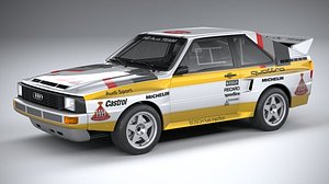 Audi Sport Quattro Rally 1985