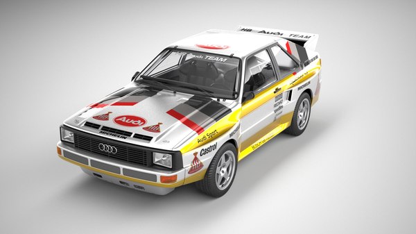 アウディスポーツクアトロラリー19853Dモデル - TurboSquid 1844543