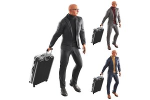 3D Richard Suitcase