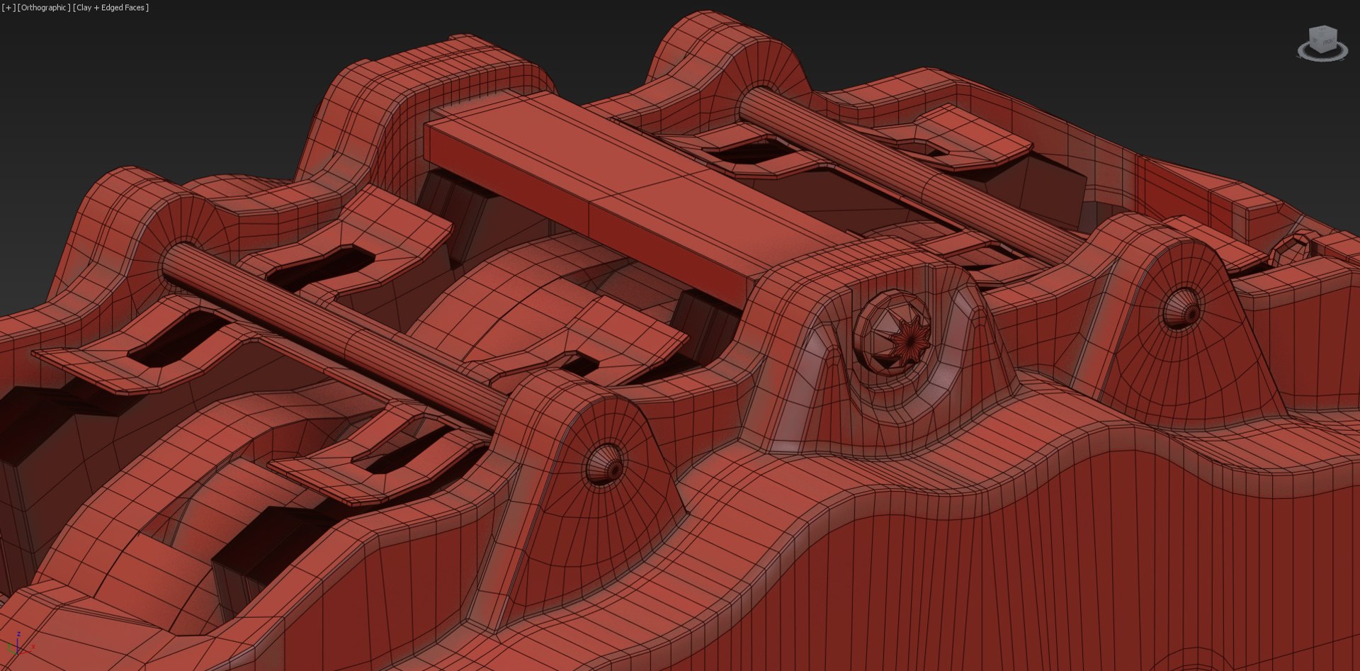 Audi Rs3 Wave Rotor 3d Model