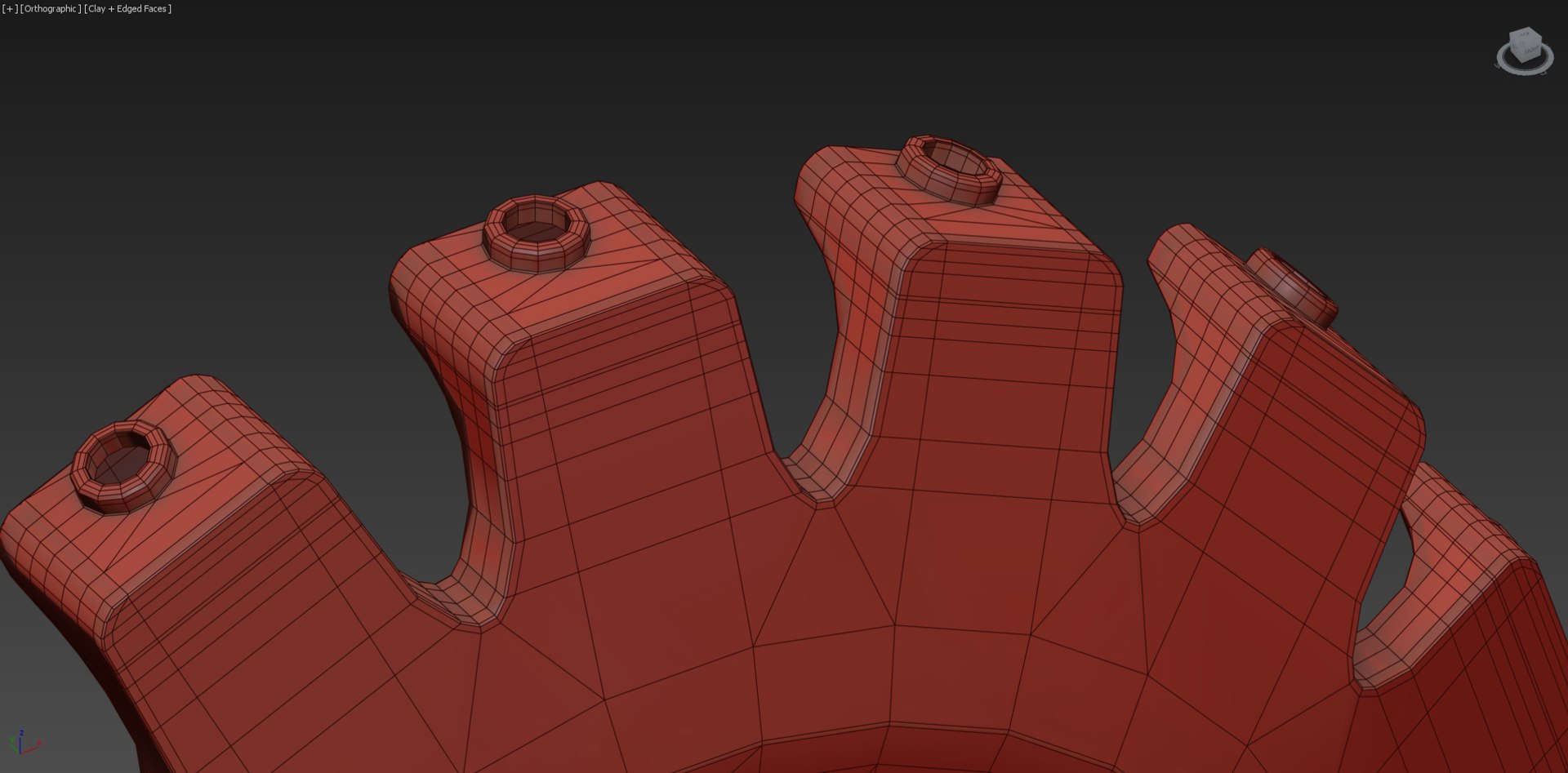 Audi Rs3 Wave Rotor 3d Model