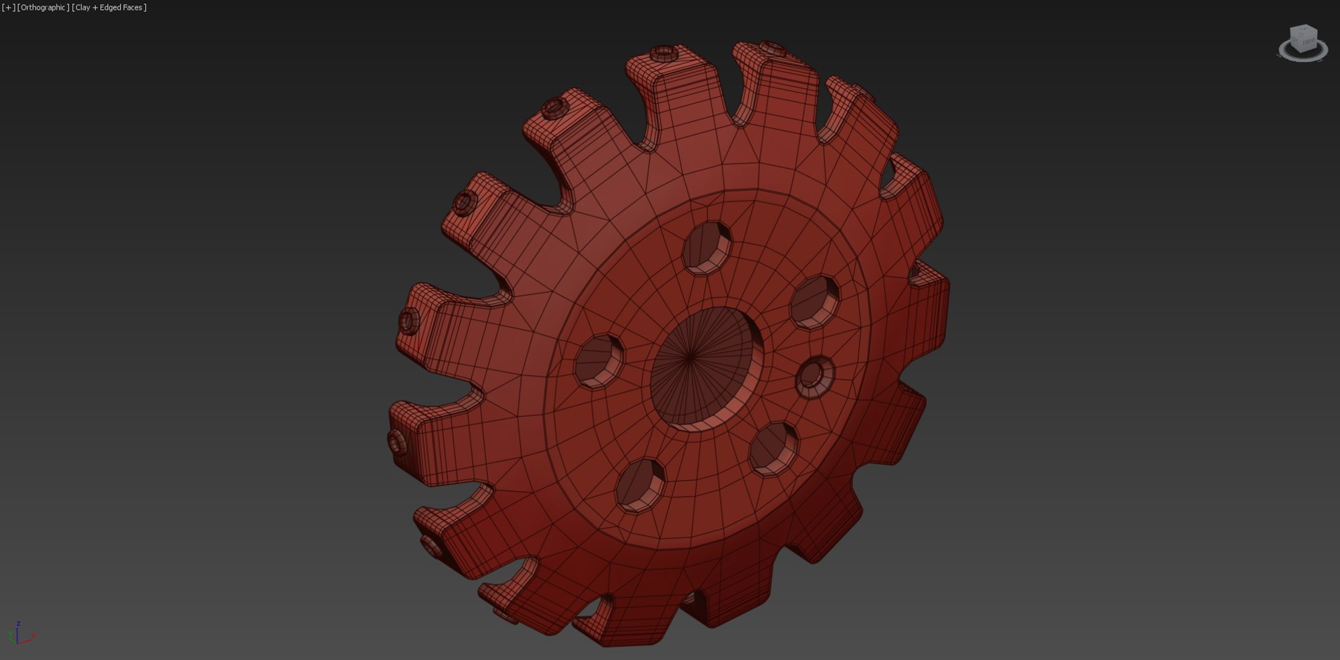 Audi Rs3 Wave Rotor 3d Model