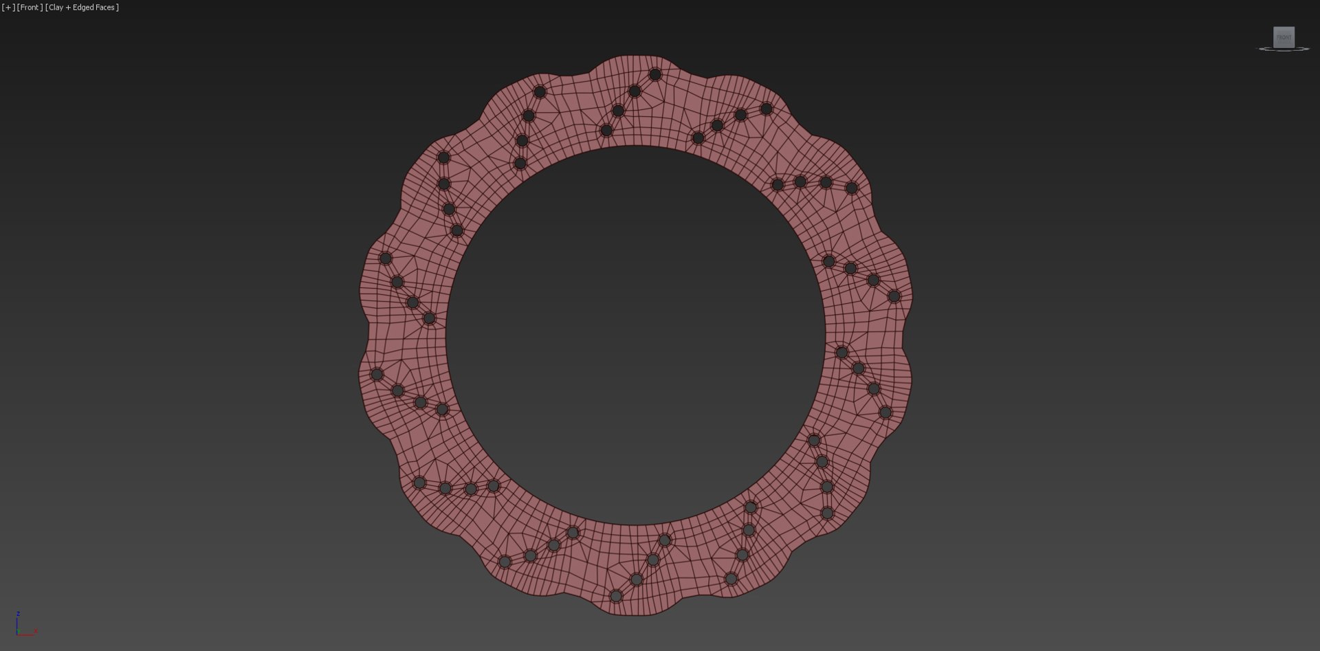 Audi Rs3 Wave Rotor 3d Model