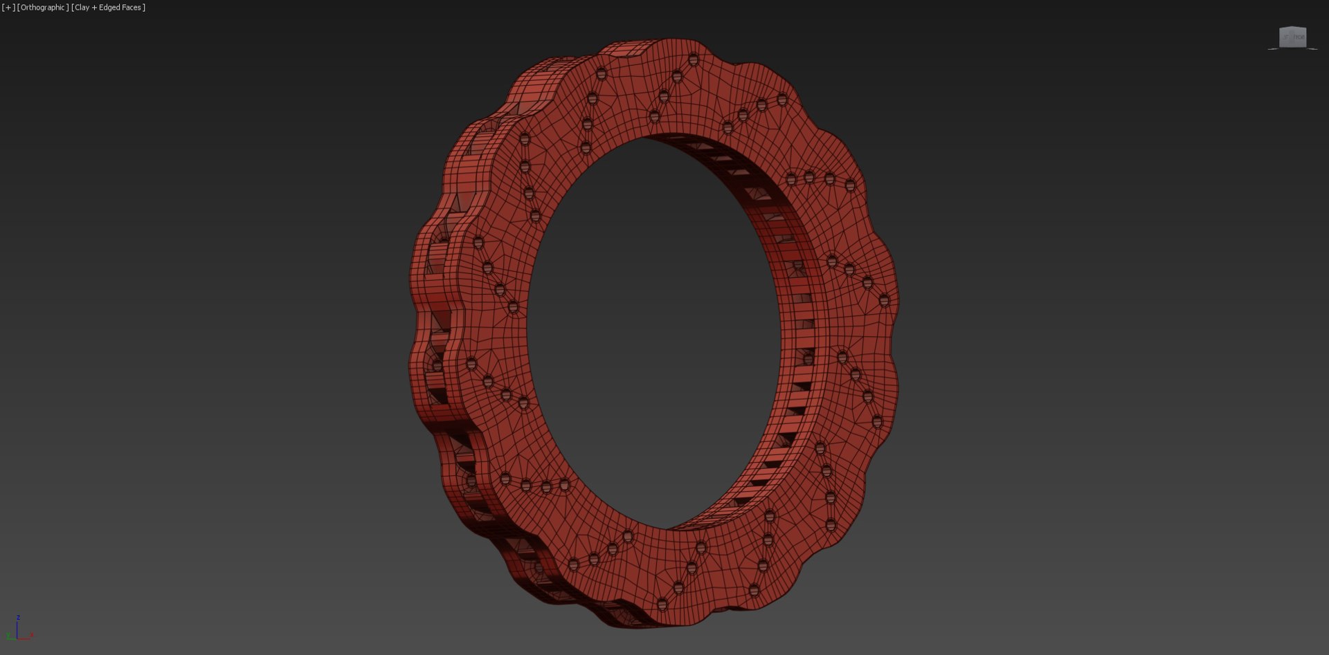Audi Rs3 Wave Rotor 3d Model