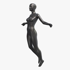 3D Mannequin Female 001 Pose 16