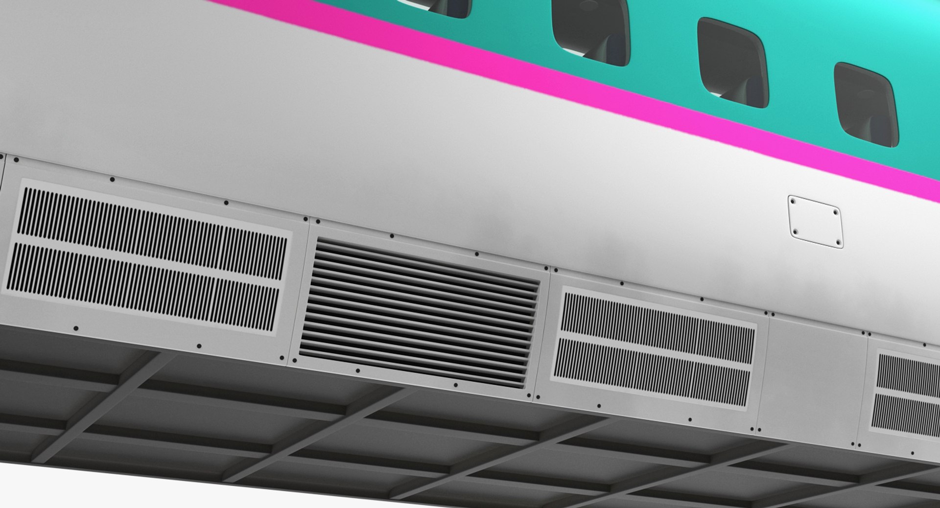 3D shinkansen e5 passenger wagon - TurboSquid 1271914