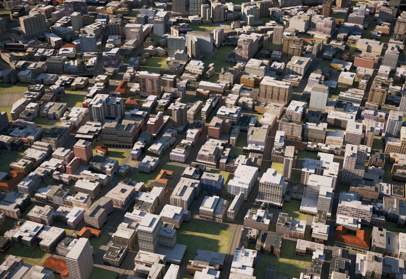 Town city cityscape 3D - TurboSquid 1357853