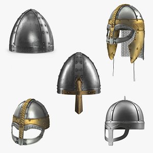 3D viking helmets 2