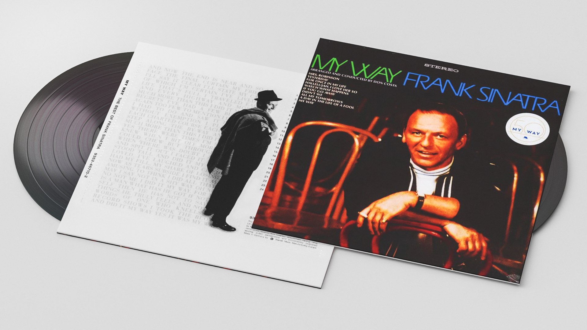 Vinyl Record Frank Sinatra 3D Model - TurboSquid 1999515