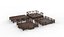 Wooden Terrace 3D model 3D model