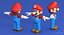 3D super mario bros character