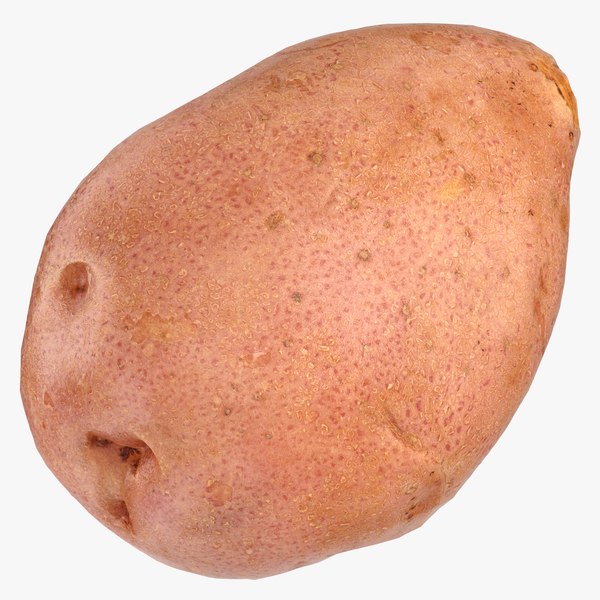 red potato 01 ready 3D model
