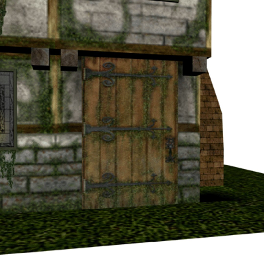 Old Inn 3d Model