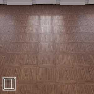 3D Parquet - Laminate - Wooden floor model
