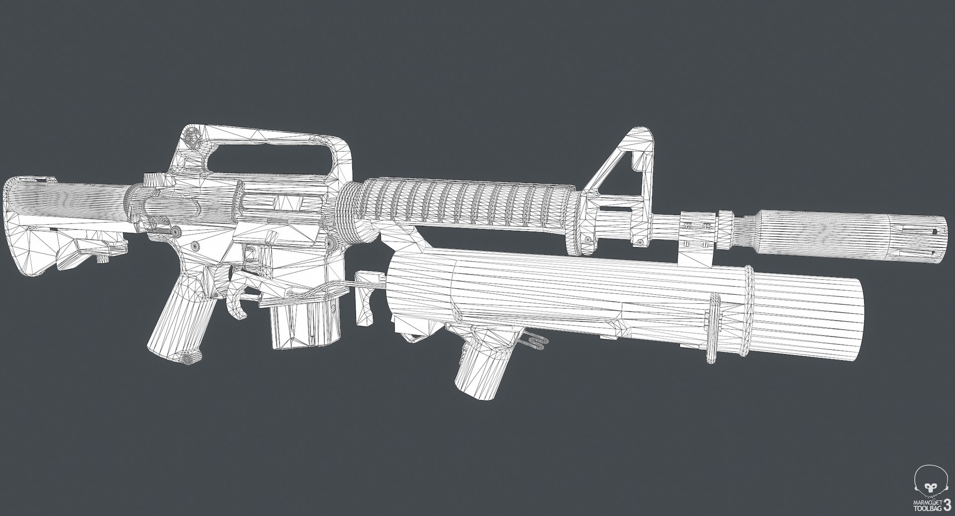 xm177 grenade launcher 3D model https://p.turbosquid.com/ts-thumb/D9/2A6Zj5/DhuqqOOA/screenshot003/png/1505681206/1920x1080/fit_q87/23e187606c4270a857e0f8844146c127c4132f9b/screenshot003.jpg