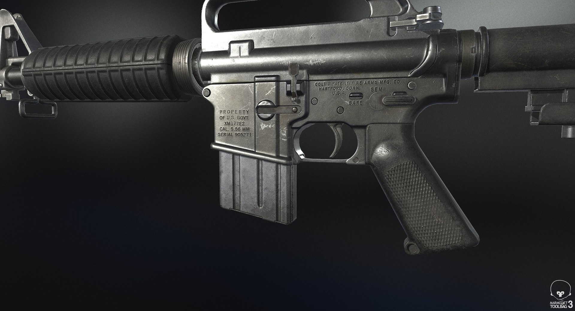 xm177 grenade launcher 3D model https://p.turbosquid.com/ts-thumb/D9/2A6Zj5/HWpmEMLP/screenshot024/jpg/1505667011/1920x1080/fit_q87/8fa15a7f96fc2b854ddfa484cd7c3fbaf1184adb/screenshot024.jpg