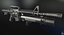 XM177 with XM148 Grenade Launcher