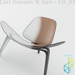 Carl Hansen&Son CH07 Shell chair