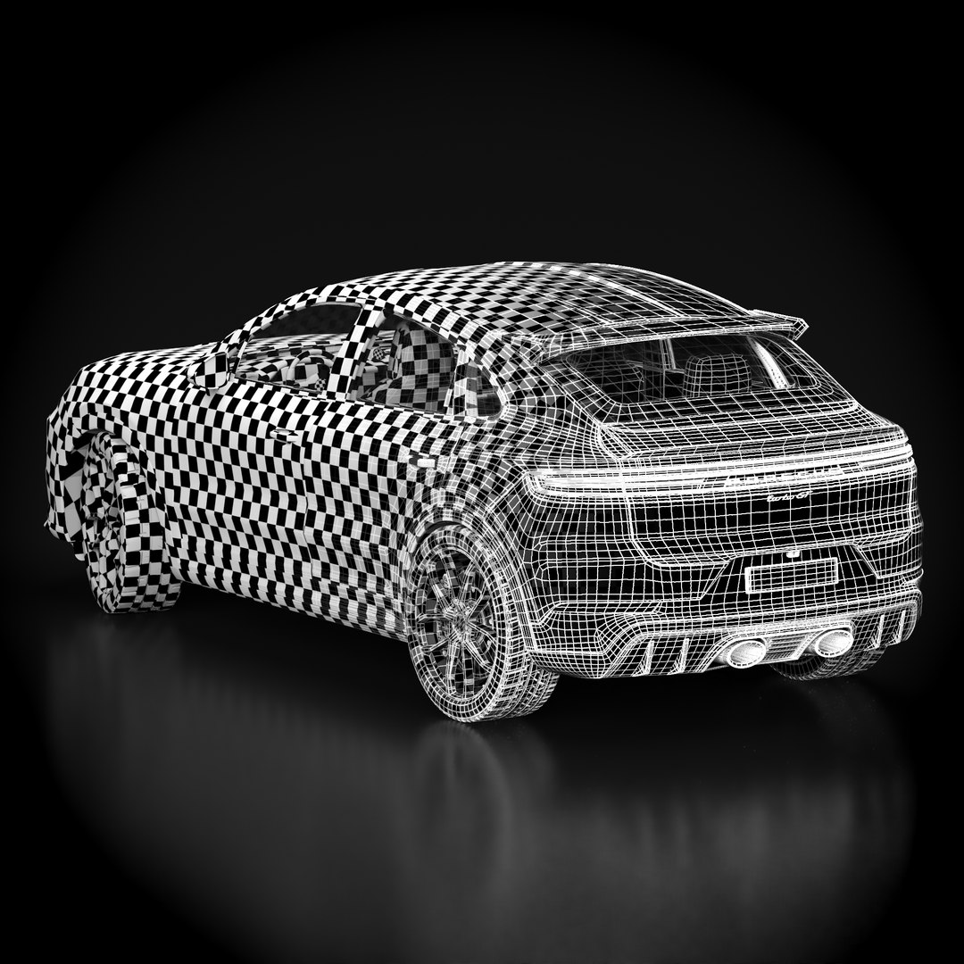 Porsche Cayenne Turbo GT 2024 - WrapDesignA 3D Model - TurboSquid 2254441