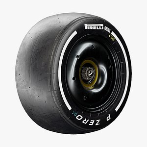 Formula1 Pirelli P-Zero 2026 Season - Hard Compounds 3D
