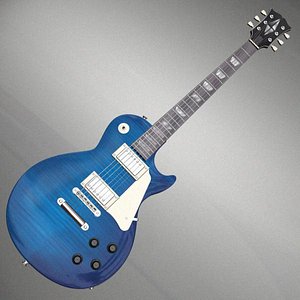 3d guitar model