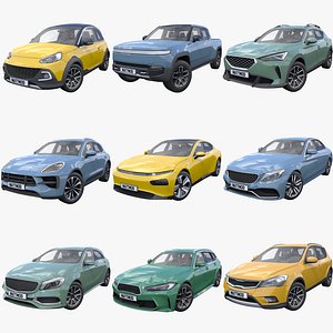 3D Generic Cars Collection