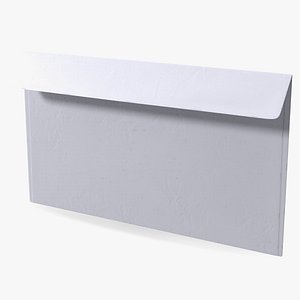 3D White DL Envelope model