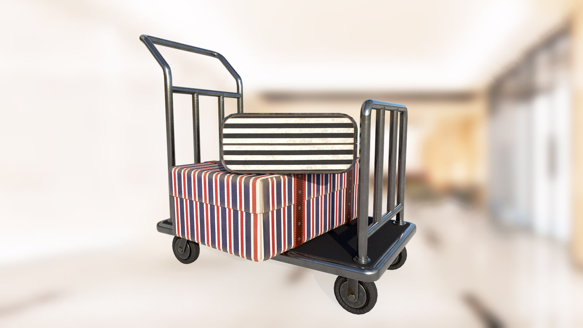 3D Hotel luggage trolley PBR game ready Low-poly https://p.turbosquid.com/ts-thumb/D9/JjzUye/CS/telezka03_02.mb/jpg/1676456712/1920x1080/fit_q87/5b77a9e0348cff5b176b571e6958b6d62d9452d6/telezka03_02.mb.jpg